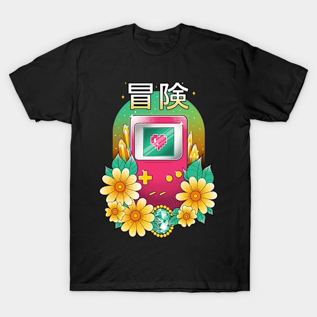 Digital Adventure T-Shirt by GODZILLARGE